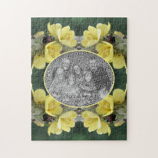 Kever op Wild Mullein Flower Uw foto toevoegen Legpuzzel (Verticaal)