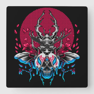 Kever Vierkante Klok