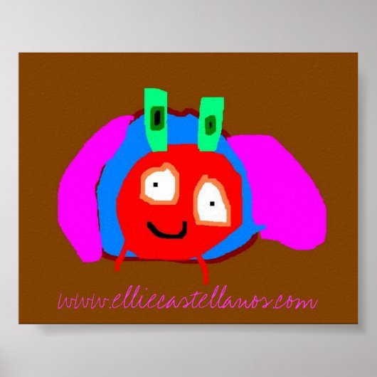 kever, www.elliecastellanos.com poster (Voorkant)