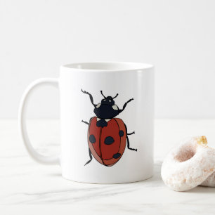 Kevers Insect lieveheersbeestjes Koffiemok