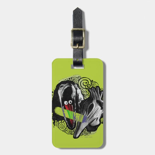 Keversap | Adam & Barbara Scary Bagagelabel (Voorkant verticaal)