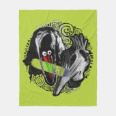 Keversap | Adam & Barbara Scary Fleece Deken (Voorkant)