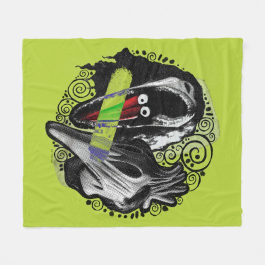 Keversap | Adam & Barbara Scary Fleece Deken (Voorkant (Horizontaal))