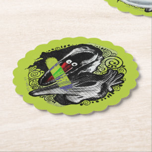 Keversap   Adam & Barbara Scary Kartonnen Onderzetters