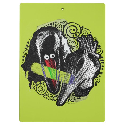 Keversap | Adam & Barbara Scary Klembord (Achterkant)