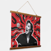 Keversap | Delia Deetz Hangend Wandkleed (Gebogen)