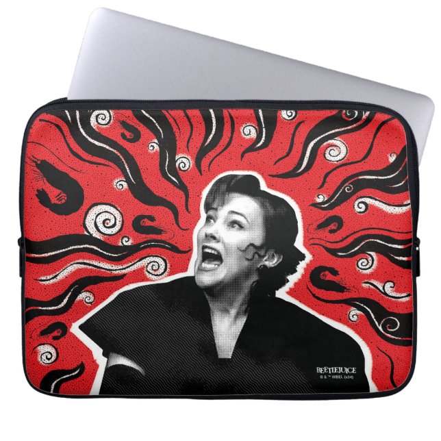 Keversap | Delia Deetz Laptop Sleeve (Voorkant)
