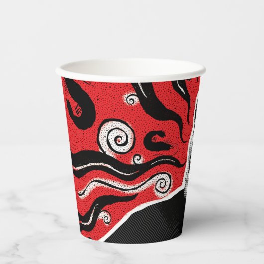 Keversap | Delia Deetz Papieren Bekers (Voorkant)