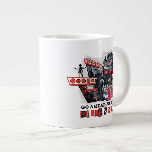 Keversap | Ga je gang Maak mijn millennium Extra Grote Beker (Voorkant rechts)