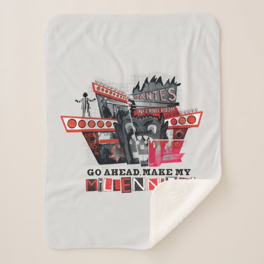 Keversap | Ga je gang Maak mijn millennium Sherpa Deken (Voorkant)