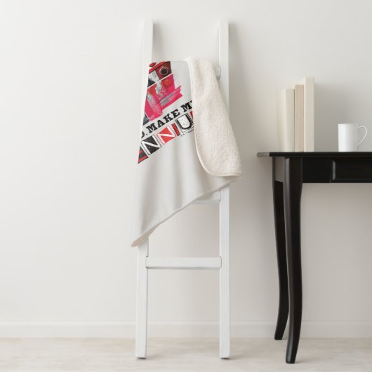 Keversap | Ga je gang Maak mijn millennium Sherpa Deken (In situ)