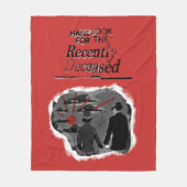 Keversap | Handboek voor de onlangs overleden pers Fleece Deken (Voorkant)