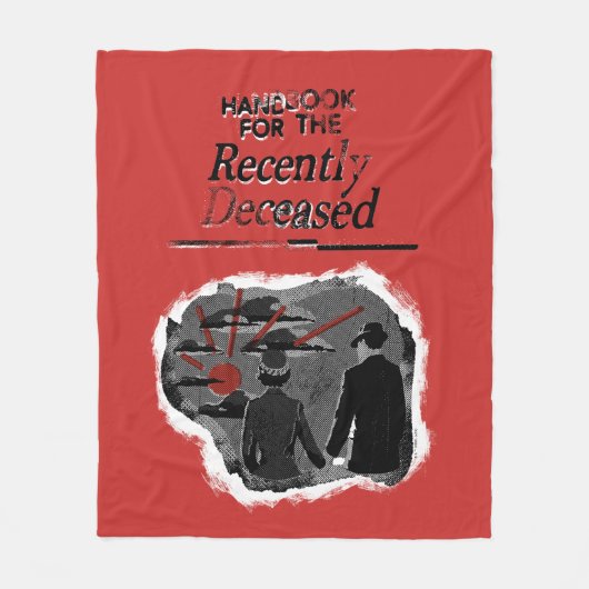 Keversap | Handboek voor de onlangs overleden pers Fleece Deken (Voorkant)