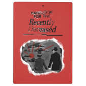 Keversap | Handboek voor de onlangs overleden pers Klembord (Achterkant)