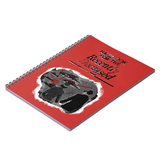 Keversap | Handboek voor de onlangs overleden pers Notitieboek (Linkerzijde)