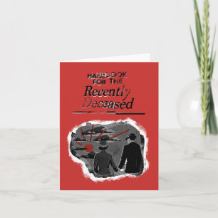 Keversap   Handboek voor de onlangs overleden pers Notitiekaartje