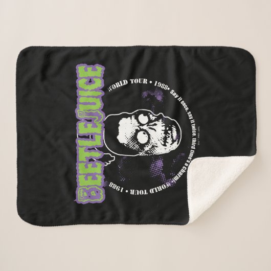 Keversap | Harry de Jager Shrunken Head Sherpa Deken (Voorkant (horizontaal))