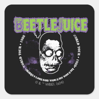 Keversap | Harry de Jager Shrunken Head Vierkante Sticker