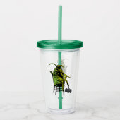 Keversap | Kever in stoel Acryl Drinkbeker (Voorkant)