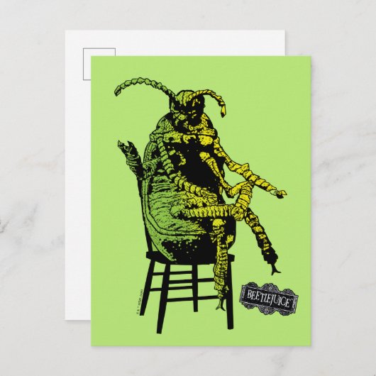 Keversap | Kever in stoel Briefkaart (Voorkant / Achterkant)