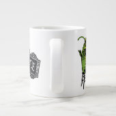 Keversap | Kever in stoel Extra Grote Beker (Achterkant)