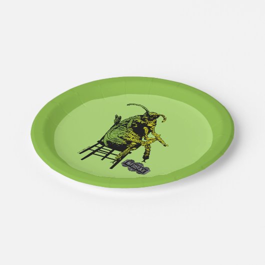 Keversap | Kever in stoel Papieren Bordje (Gekanteld)