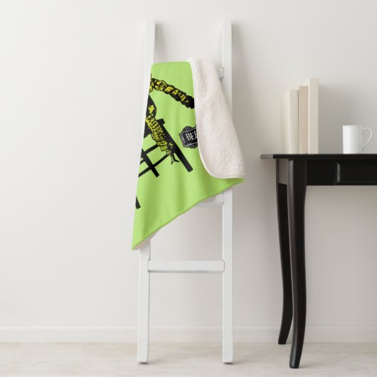 Keversap | Kever in stoel Sherpa Deken (In situ)