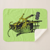 Keversap | Kever in stoel Sherpa Deken (Voorkant (horizontaal))