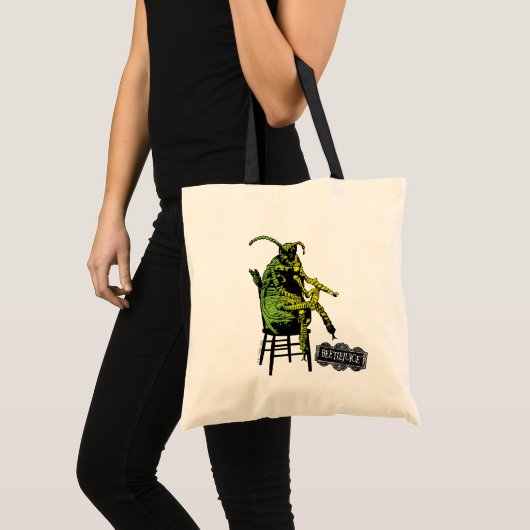 Keversap | Kever in stoel Tote Bag (Voorkant (product))
