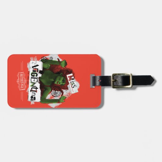 Keversap | Miss Argentinië Bagagelabel (Voorkant horizontaal)