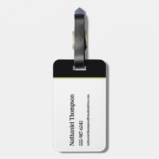 Keversap | Zet het Sap aan Bagagelabel (Achterkant verticaal)