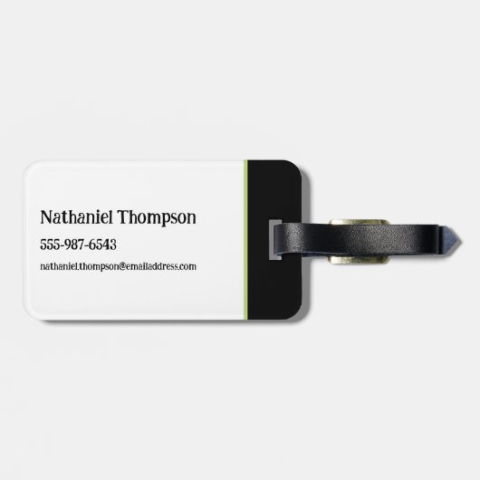 Keversap | Zet het Sap aan Bagagelabel (Achterkant horizontaal)