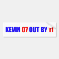 Kevin 07 van 11 Bumpersticker