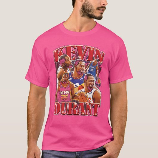 Kevin Durant Retro Collage T-shirt (Voorkant)