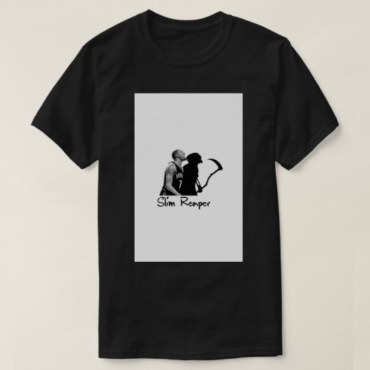 Kevin Durant - Slim Reaper iPhone Case T-shirt (Design voorkant)