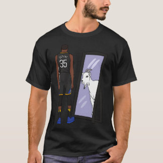 Kevin Durant Spiegel Geit (Golden State) T-shirt