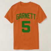 Kevin Garnett Jersey White T-shirt (Design voorkant)