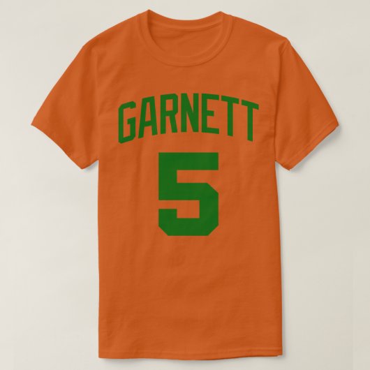 Kevin Garnett Jersey White T-shirt (Design voorkant)