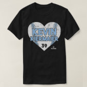 Kevin Kiermaier Heart Baseball Apparel Premium T-shirt (Design voorkant)