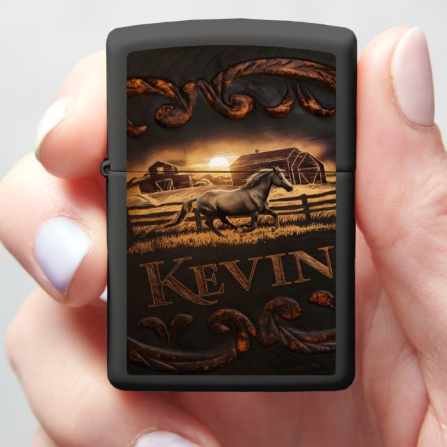 Kevin Leather Horse (In Hand)