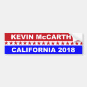 Kevin McCarthy California Congress 2018 Bumpersticker (Voorkant)