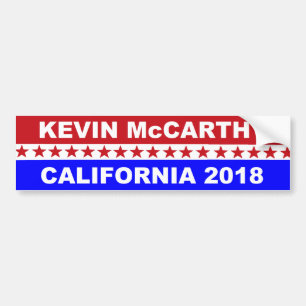 Kevin McCarthy California Congress 2018 Bumpersticker
