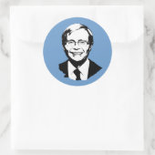 Kevin Rudd Ronde Sticker (Tas)
