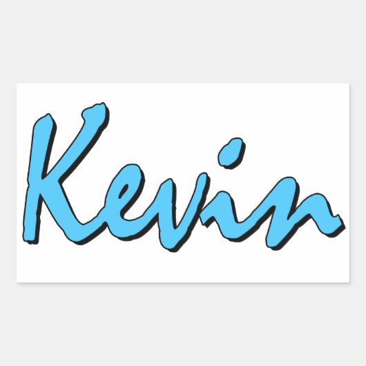 Kevin Sticker Blue (Devant)