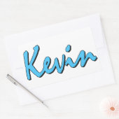 Kevin Sticker Blue (Enveloppe)