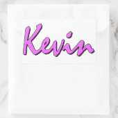 Kevin Sticker rose (Sac)