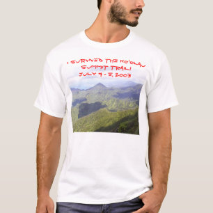 Kevin T-shirt Ko'olau Summit Trail