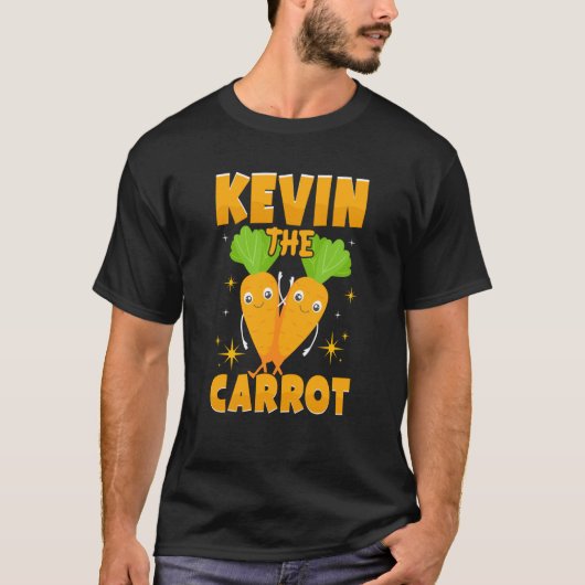 Kevin The Carrot Carrot Vegetables Costume T-shirt (Voorkant)