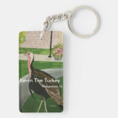 Kevin The Turkey Gifts Sleutelhanger (achterkant)