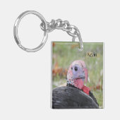 Kevin The Turkey - Old Wethersfield, CT (2 pics) Sleutelhanger (Voorkant Links)